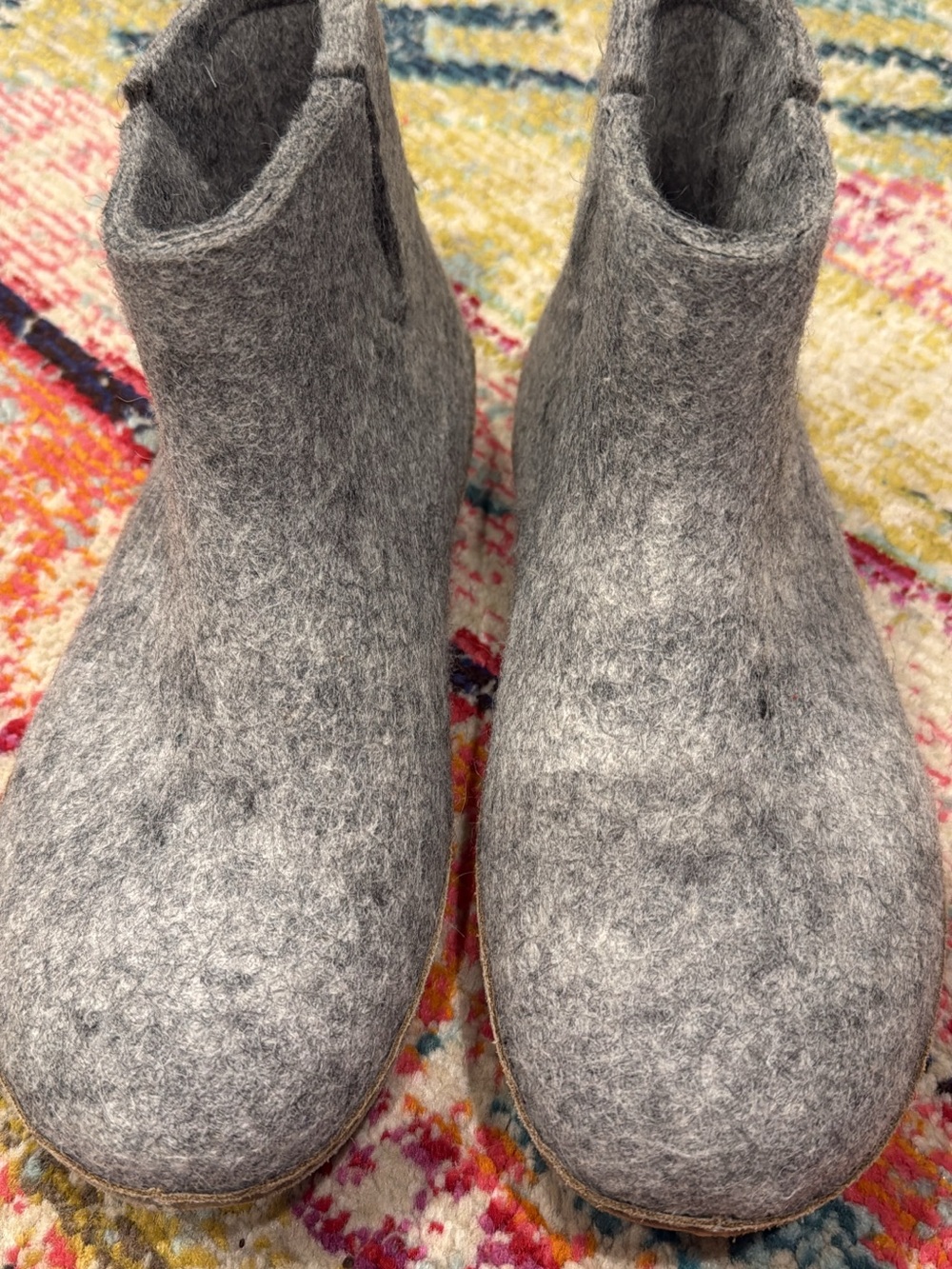Glerups boots with leather soles